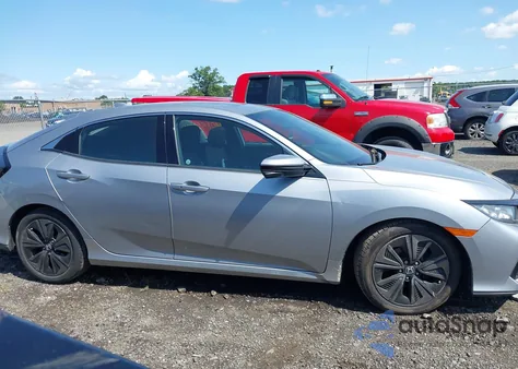 2018 Honda Civic Ex from USA, damaged, VIN SHHFK7H53JU414307